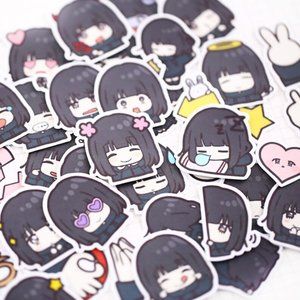 Chibi Menhera Emoji Stickers